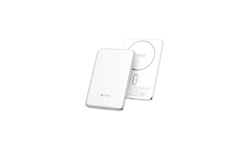 Mazer SolidCore Air 15W Ultra Slim 5000mAh SSB CCC+QR Powerbank Silver (M-MagAir39-BG)