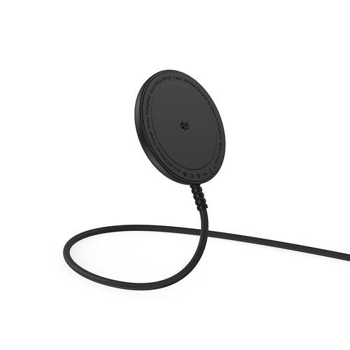 Mazer M-MagPad2 qi2.2 25W Wireless Charging Pad with 1.5M Cable (Black)