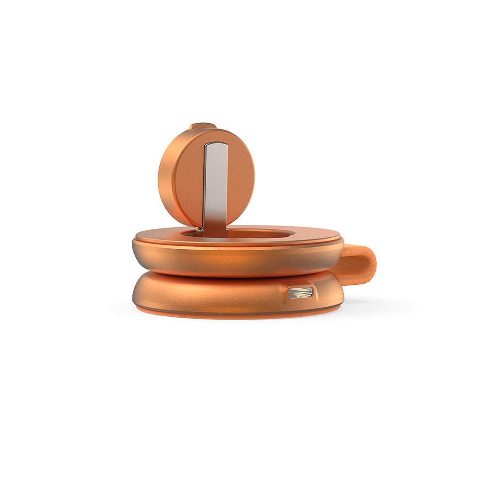 Mazer M-MagPadDuo2 2-in-1 qi2.2 25W Foldable Wireless Charging Pad (Sunset Gold)