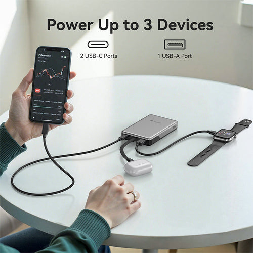 Mazer M-PC35L10V3-BG PowerCharge LINK CCC 10000mAh PD35W (Black Grey)
