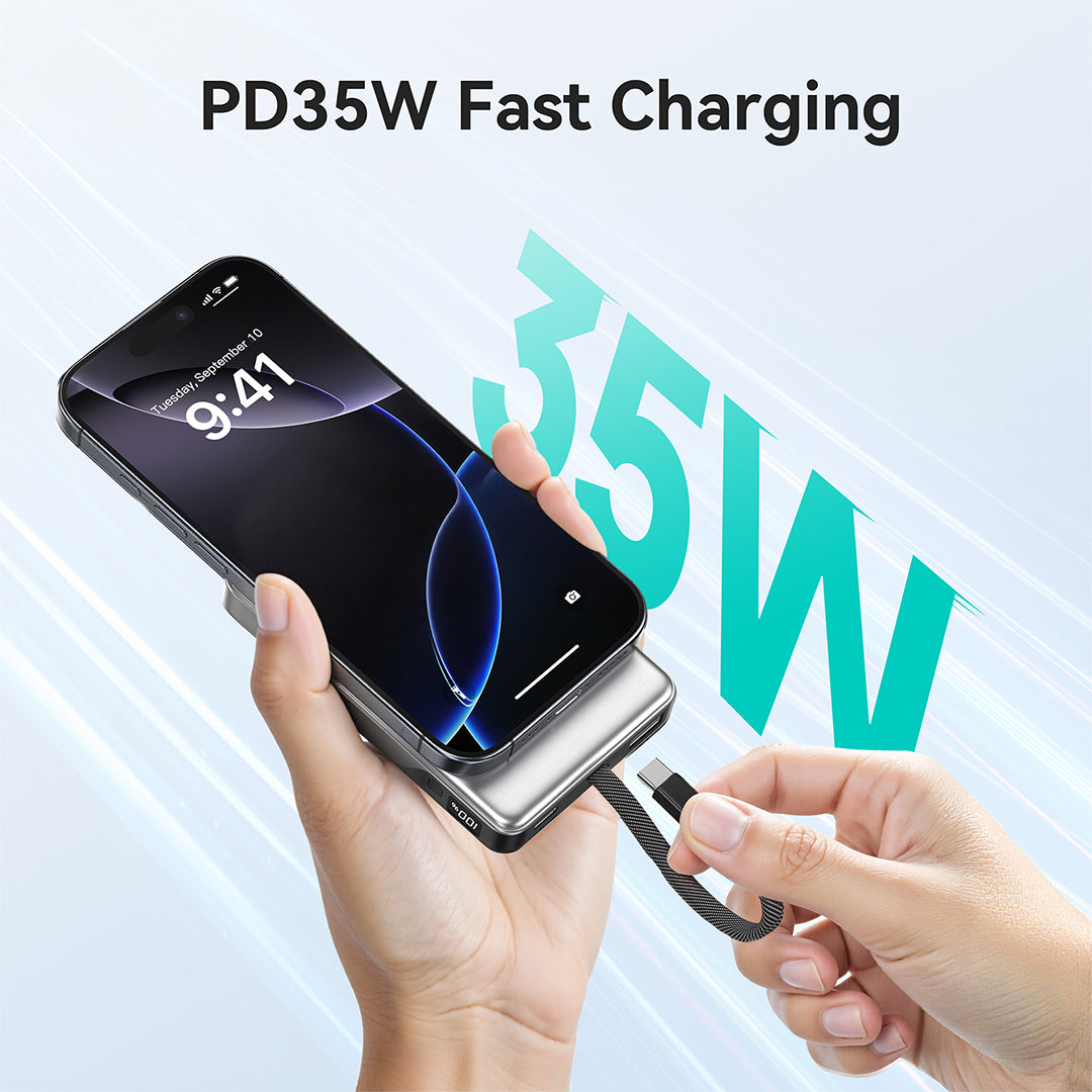 Mazer M-PC35L10V3-BG PowerCharge LINK CCC 10000mAh PD35W (Black Grey)