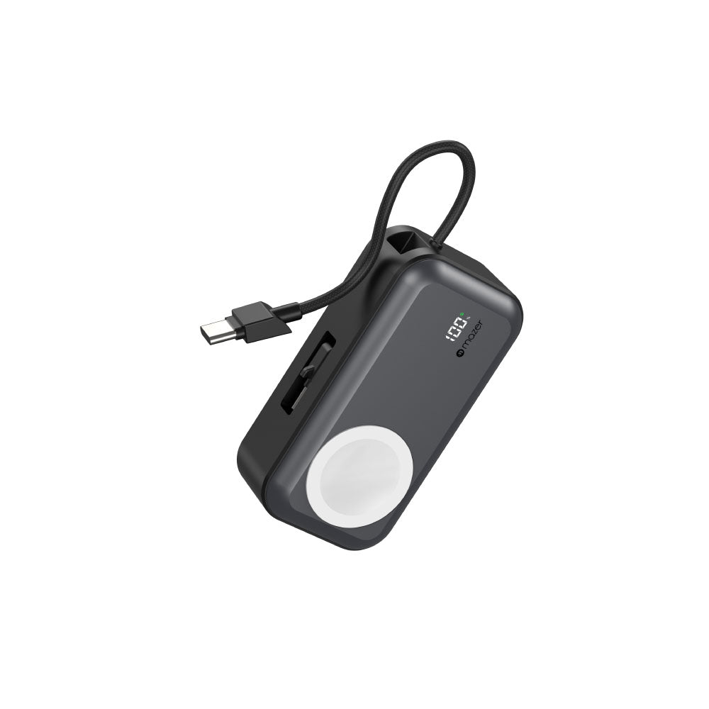 Mazer M-Pocket5.0W-BK PowerCharge Pocket2 5000mAh PD20W Power Bank (Black)
