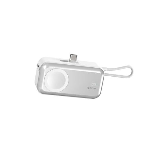 Mazer M-Pocket5.0W-WH PowerCharge Pocket2 5000mAh PD20W Power Bank (White)