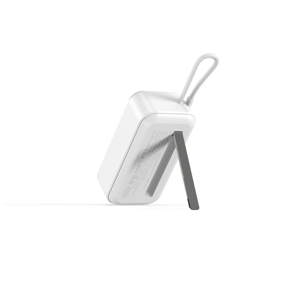 Mazer M-Pocket5.0W-WH PowerCharge Pocket2 5000mAh PD20W Power Bank (White)