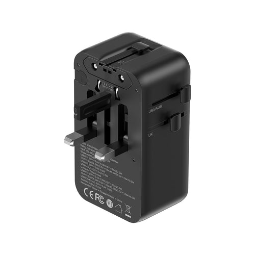Mazer M-TC670Slim InfiniteTravel Slim PD70W Universal GaN Travel Charger