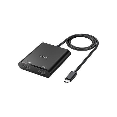 Mazer M-UC40 USB-C to 2 Dual HDMI Adapter MST Extended 2 Monitors 4K/60Hz