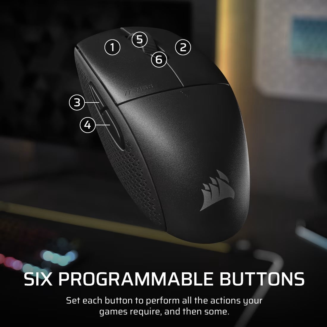 Corsair M55 Wireless Gaming Mouse