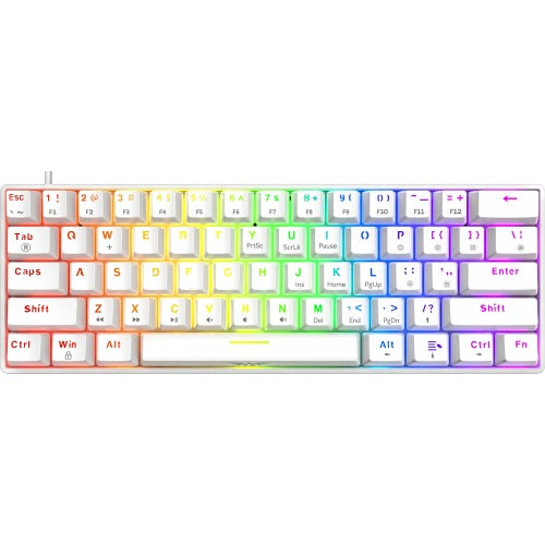 Armaggeddon MKA-1C Nex Clicky Keyboard -  White