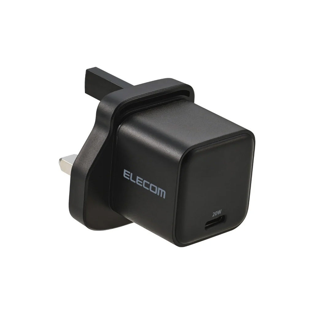 Elecom MPA-ACAS05BFBK Wall Charger 20W (C1)