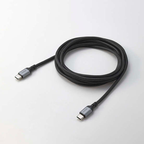 Elecom MPA-CCASAN20BK USB C-C Cable 100W 2M - Black
