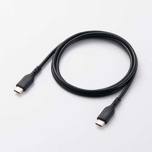 Elecom MPA-CCASPE10BK USB C-C Cable 240W 1M - Black