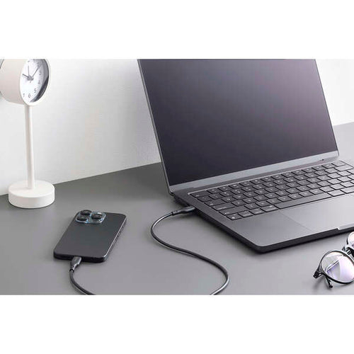 Elecom MPA-CCASPE20BK USB C-C Cable 240W 2M - Black