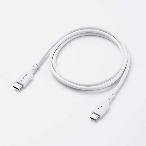 Elecom MPA-CCASPE10WH USB C-C Cable 240W 1M - White