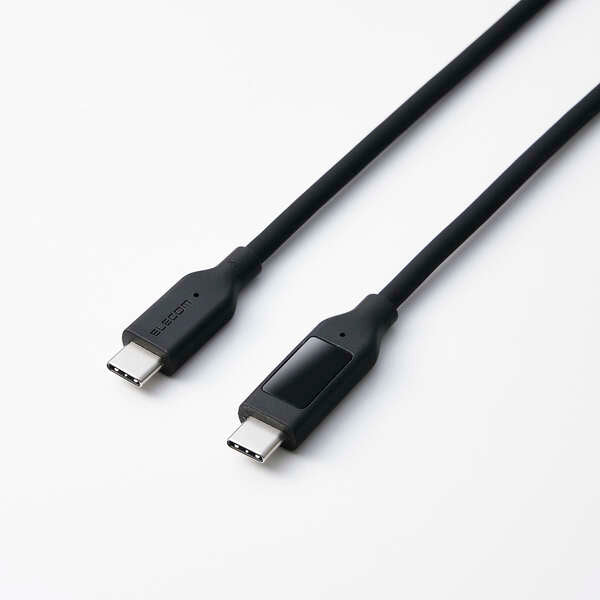 Elecom MPA-CCW20BK USB C-C Cable 240W 2M Power Display
