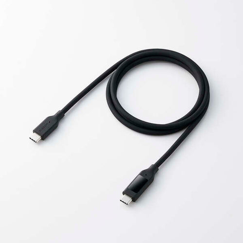 Elecom MPA-CCW10BK USB C-C Cable 240W 1M Power Display