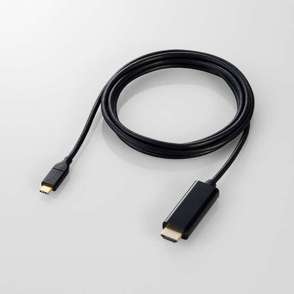 Elecom MPA-CHDMI20BK3 Conversion Type-C to HDMI 2M Black
