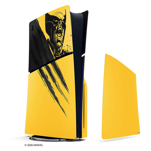Sony PS5 Slim Covers – Marvel Wolverine (A)