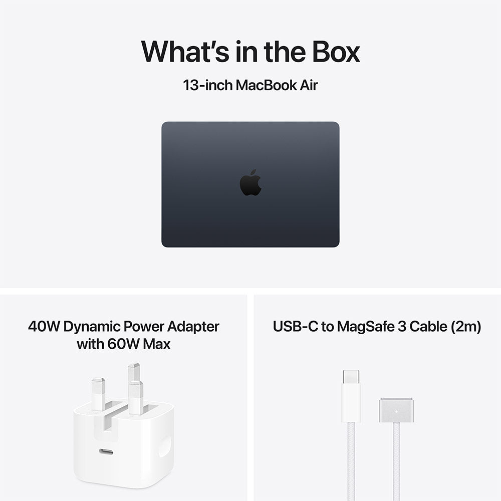 MacBook Air 13 M5/10C GPU/16GB/1TB - Midnight