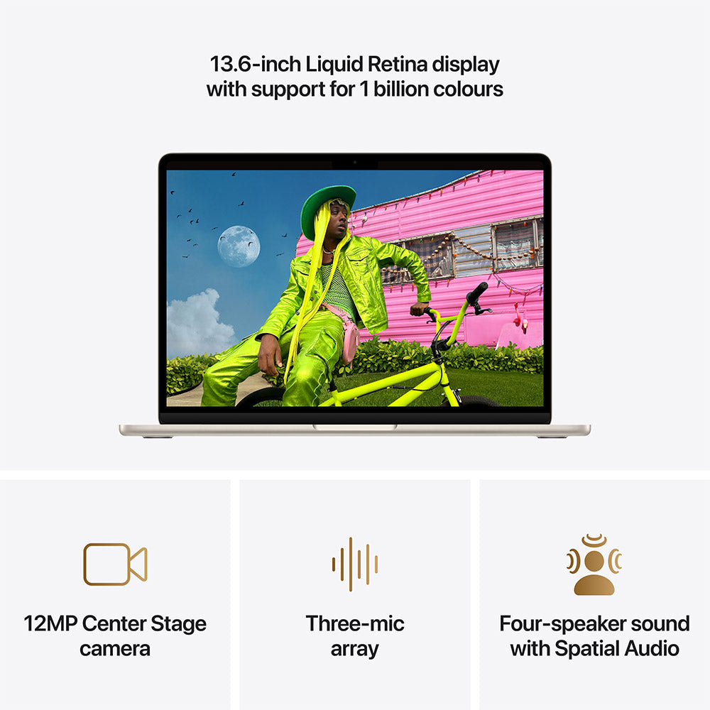 MacBook Air 13 M5/8C GPU/16GB/512GB - Starlight