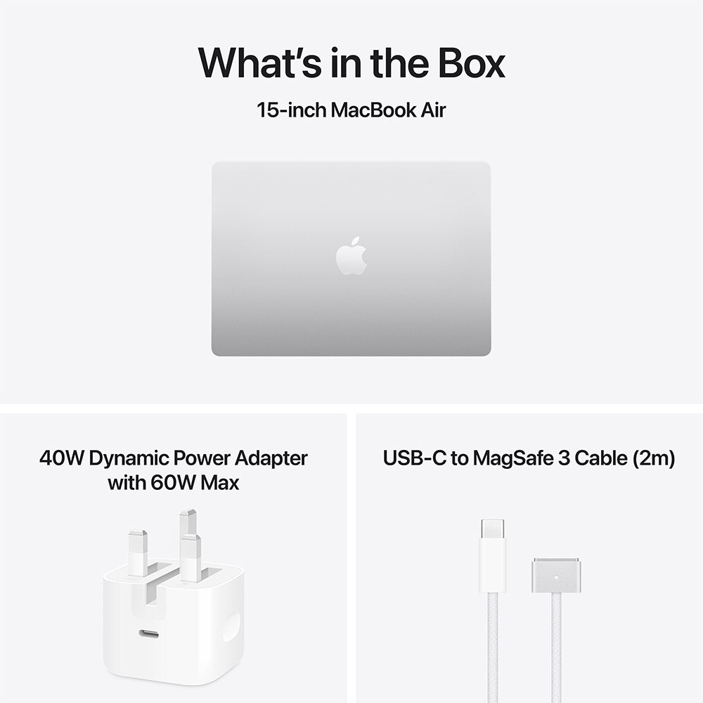 MacBook Air 15 M5/10C GPU/16GB/512GB - Silver