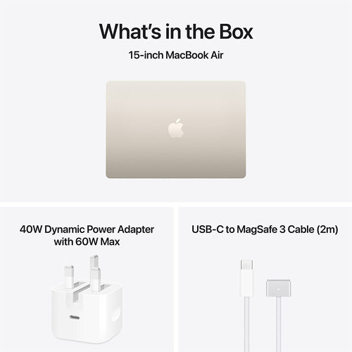 MacBook Air 15 M5/10C GPU/16GB/1TB - Starlight