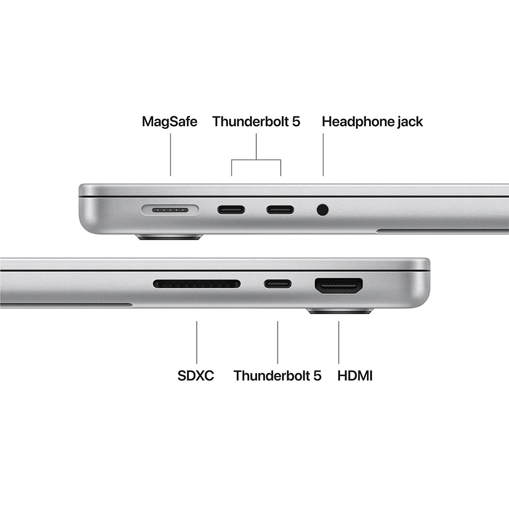 MacBook Pro 14 M5PRO/18C/20C GPU/24GB/2TB - Silver