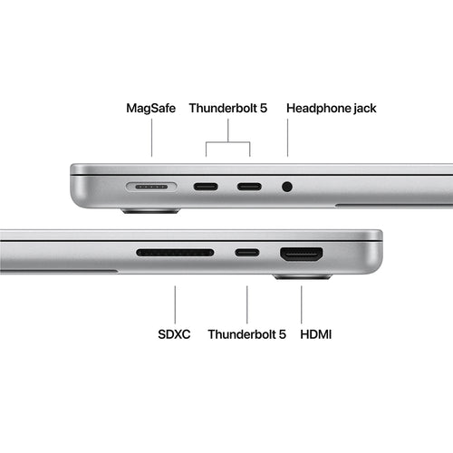 MacBook Pro 14 M5PRO/18C/20C GPU/24GB/2TB - Silver