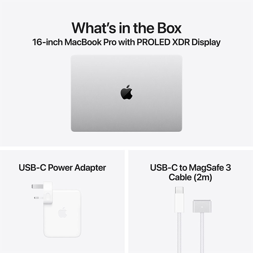 Apple MacBook Pro 16 with PROLED XDR Display - M5MAX/18C/40G/48GB/2TB (Silver)
