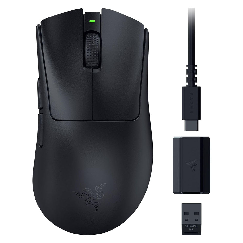 Razer DeathAdder V3 HyperSpeed Wireless Gaming Mouse (Black
