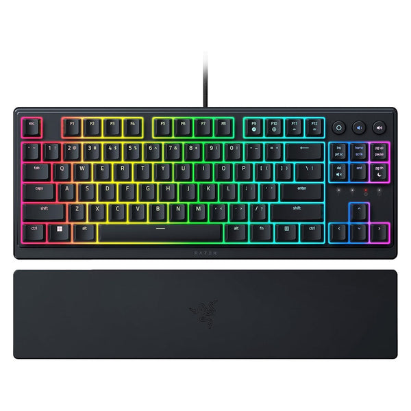 Razer Ornata Chroma ゲーミングキーボード US英語配列 Razer Ornata V3 TKL Wired Gaming Keyboard (Black) – Challenger