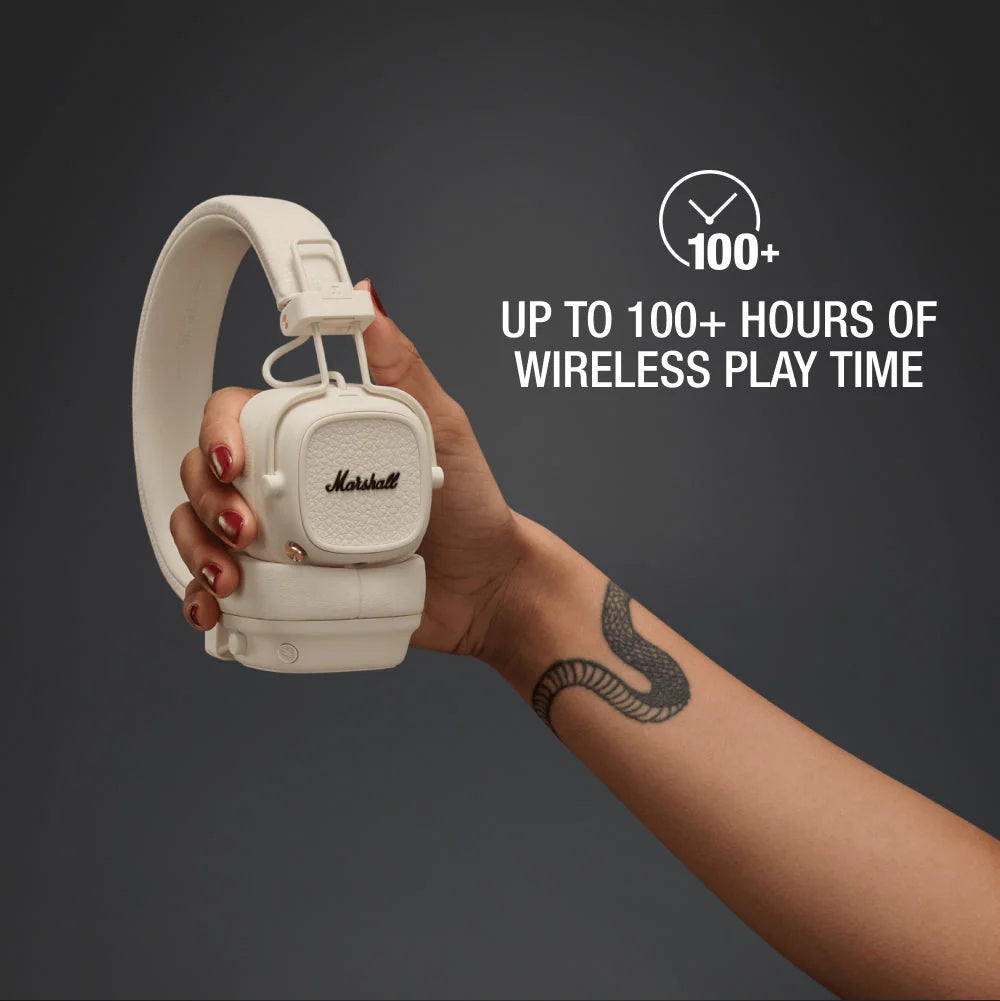 Marshall Major V BT Headphones Cream