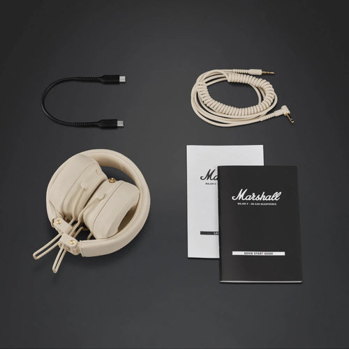 Marshall Major V BT Headphones Cream