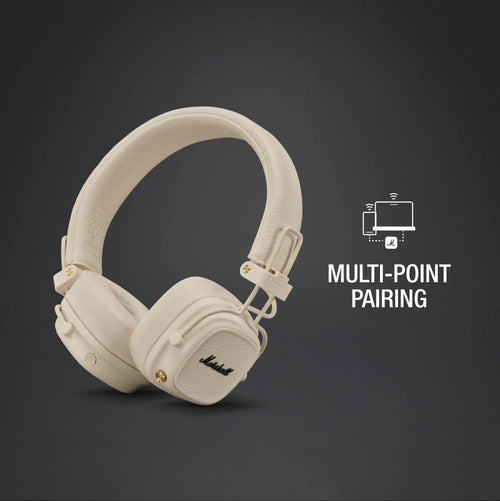 Marshall Major V BT Headphones Cream