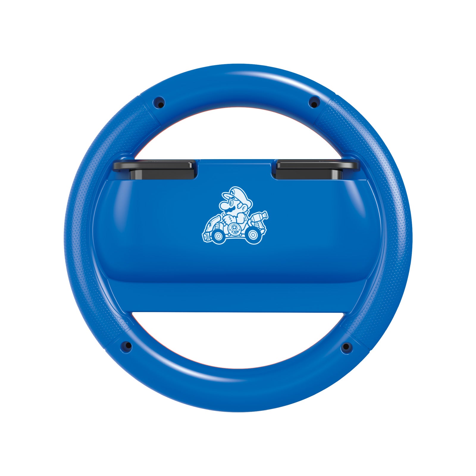 HORI Mario Kart Racing Wheel Attachment for Nintendo S2-Mario