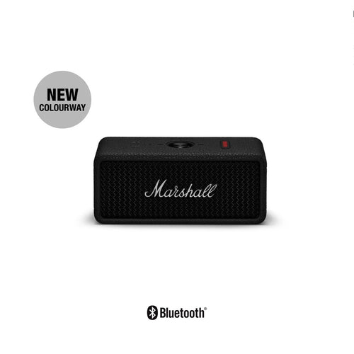 Marshall Emberton III Portable Bluetooth Speakers (Black & Silver)