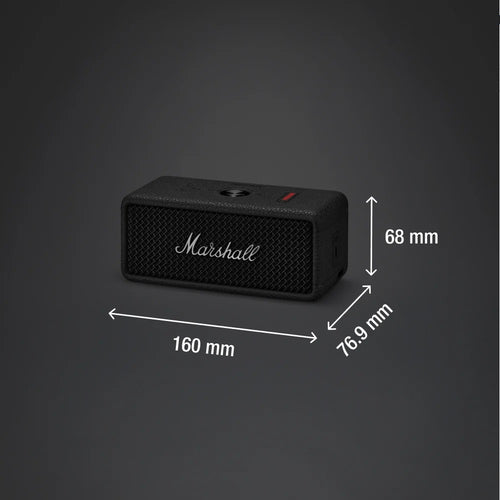 Marshall Emberton III Portable Bluetooth Speakers (Black & Silver)