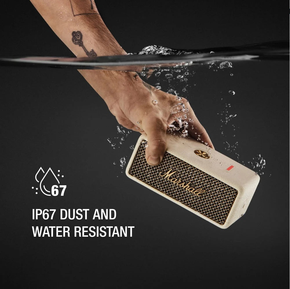 Marshall Emberton III Portable Bluetooth Speaker (Cream)