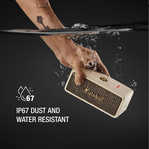 Marshall Emberton III Portable Bluetooth Speaker (Cream)