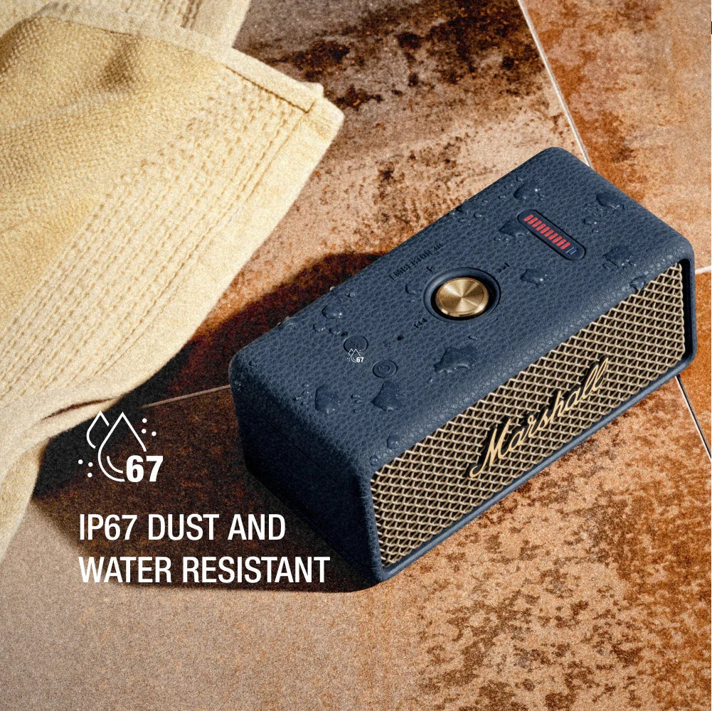 Marshall Emberton III Portable Bluetooth Speaker (Midnight Blue)