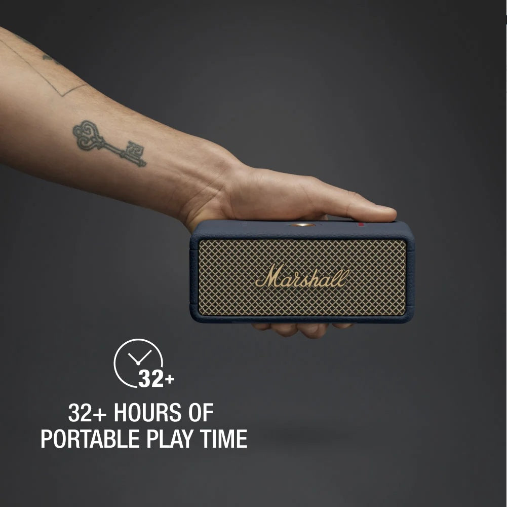 Marshall Emberton III Portable Bluetooth Speaker (Midnight Blue)