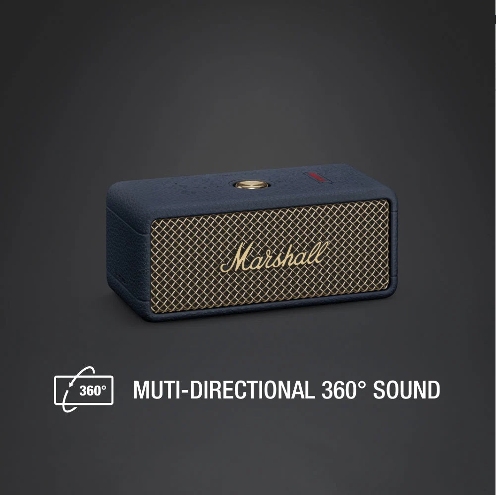 Marshall Emberton III Portable Bluetooth Speaker (Midnight Blue)