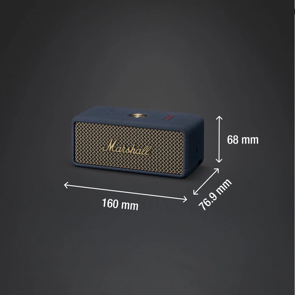 Marshall Emberton III Portable Bluetooth Speaker (Midnight Blue)