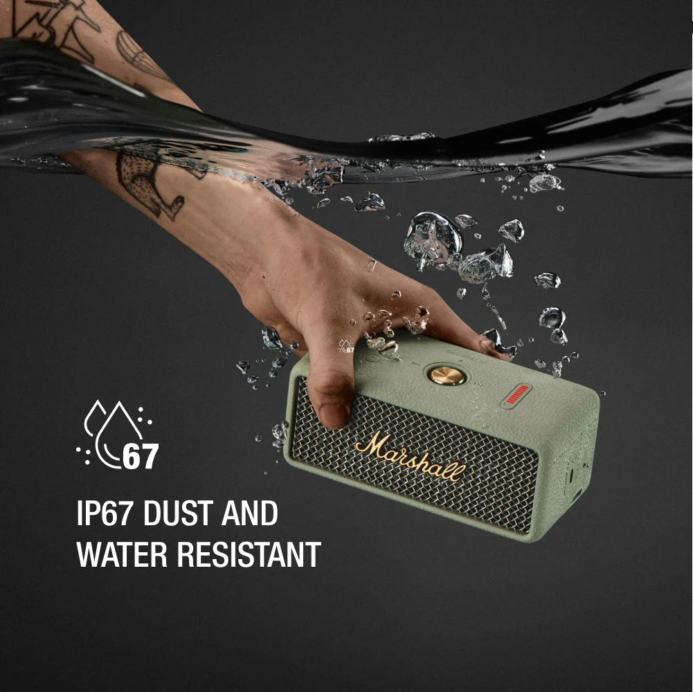 Marshall Emberton III Portable Bluetooth Speaker (Sage Green)