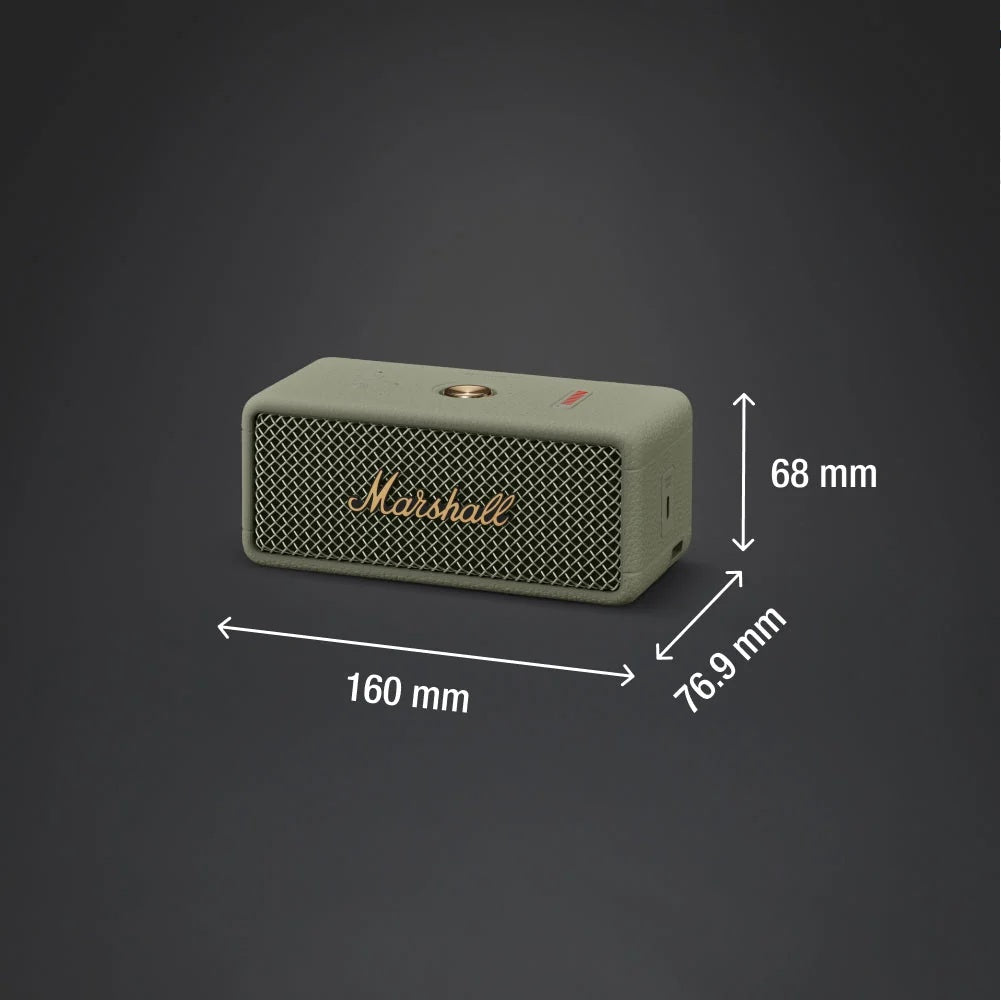Marshall Emberton III Portable Bluetooth Speaker (Sage Green)