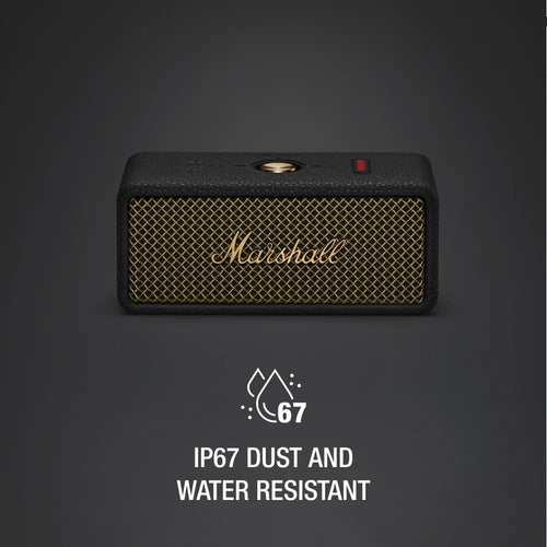 Marshall Emberton III Portable Bluetooth Speakers MN (Vintage Black)