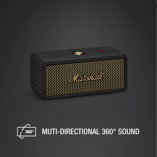 Marshall Emberton III Portable Bluetooth Speakers MN (Vintage Black)