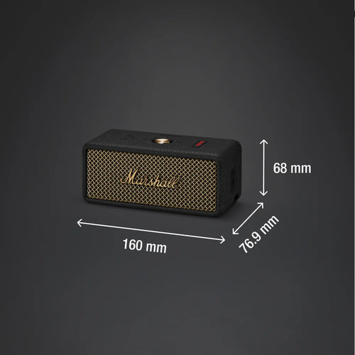 Marshall Emberton III Portable Bluetooth Speakers MN (Vintage Black)
