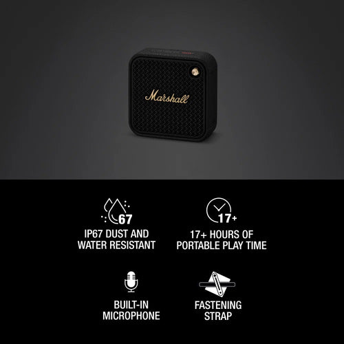 Marshall Willen II BT Speaker Black & Brass
