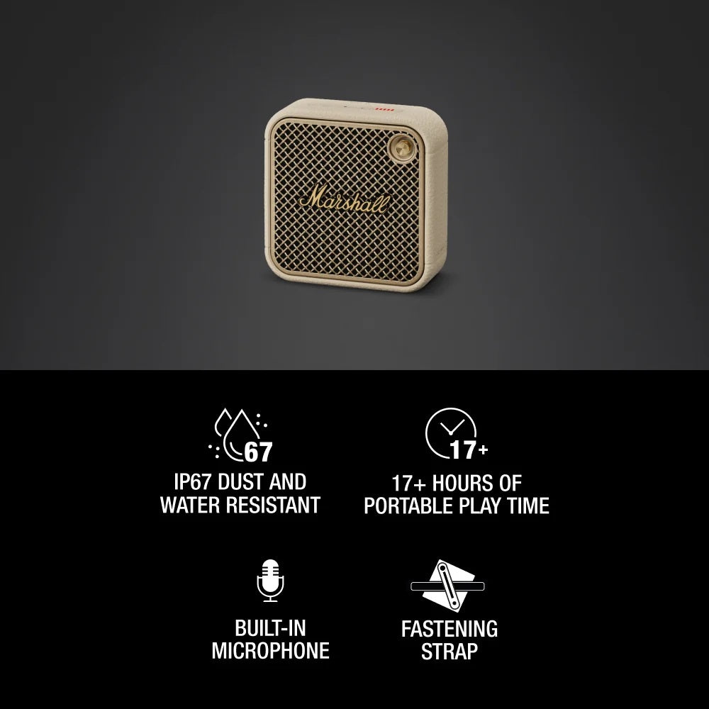Marshall Willen II BT Speaker Cream