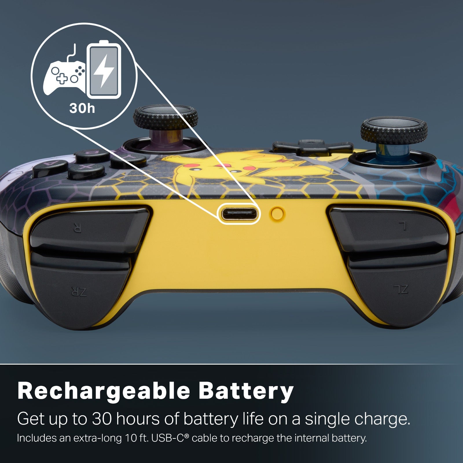 PowerA Nintendo Switch 2 Advantage Wireless Controller - Pokemon Mega Evolutions